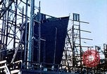 Image of Lower section of fore peak put in place on Liberty ship  California United States USA, 1942, second 21 stock footage video 65675025796