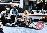 Image of Workers union melt bottom shell of Liberty ship  California United States USA, 1942, second 26 stock footage video 65675025797