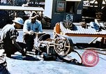 Image of Workers union melt bottom shell of Liberty ship  California United States USA, 1942, second 27 stock footage video 65675025797