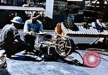 Image of Workers union melt bottom shell of Liberty ship  California United States USA, 1942, second 28 stock footage video 65675025797