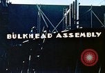 Image of Assembly of bulkhead on Liberty ship  California United States USA, 1942, second 4 stock footage video 65675025798