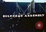 Image of Assembly of bulkhead on Liberty ship  California United States USA, 1942, second 6 stock footage video 65675025798