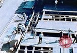 Image of Assembly of bulkhead on Liberty ship  California United States USA, 1942, second 23 stock footage video 65675025798