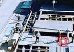 Image of Assembly of bulkhead on Liberty ship  California United States USA, 1942, second 24 stock footage video 65675025798