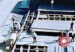 Image of Assembly of bulkhead on Liberty ship  California United States USA, 1942, second 25 stock footage video 65675025798