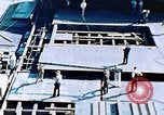 Image of Assembly of bulkhead on Liberty ship  California United States USA, 1942, second 28 stock footage video 65675025798