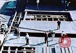 Image of Assembly of bulkhead on Liberty ship  California United States USA, 1942, second 30 stock footage video 65675025798