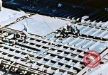 Image of Assembly of bulkhead on Liberty ship  California United States USA, 1942, second 44 stock footage video 65675025798