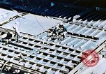 Image of Assembly of bulkhead on Liberty ship  California United States USA, 1942, second 47 stock footage video 65675025798