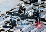 Image of Assembly of bulkhead on Liberty ship  California United States USA, 1942, second 51 stock footage video 65675025798