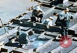 Image of Assembly of bulkhead on Liberty ship  California United States USA, 1942, second 52 stock footage video 65675025798