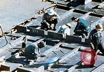 Image of Assembly of bulkhead on Liberty ship  California United States USA, 1942, second 57 stock footage video 65675025798