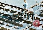 Image of Assembly of bulkhead on Liberty ship  California United States USA, 1942, second 62 stock footage video 65675025798