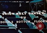 Image of Workers union melt Gantry on double bottom floors of Liberty ship California United States USA, 1942, second 3 stock footage video 65675025801