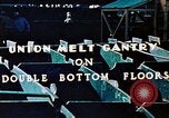 Image of Workers union melt Gantry on double bottom floors of Liberty ship California United States USA, 1942, second 4 stock footage video 65675025801