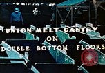 Image of Workers union melt Gantry on double bottom floors of Liberty ship California United States USA, 1942, second 7 stock footage video 65675025801