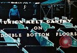 Image of Workers union melt Gantry on double bottom floors of Liberty ship California United States USA, 1942, second 8 stock footage video 65675025801