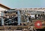 Image of Workers union melt Gantry on double bottom floors of Liberty ship California United States USA, 1942, second 19 stock footage video 65675025801
