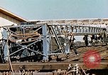 Image of Workers union melt Gantry on double bottom floors of Liberty ship California United States USA, 1942, second 21 stock footage video 65675025801