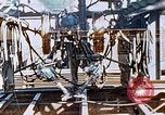 Image of Workers union melt Gantry on double bottom floors of Liberty ship California United States USA, 1942, second 24 stock footage video 65675025801