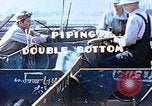 Image of Welders install piping in double bottom of Liberty ship in World War 2 California United States USA, 1942, second 7 stock footage video 65675025802