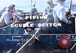 Image of Welders install piping in double bottom of Liberty ship in World War 2 California United States USA, 1942, second 11 stock footage video 65675025802