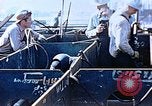 Image of Welders install piping in double bottom of Liberty ship in World War 2 California United States USA, 1942, second 16 stock footage video 65675025802
