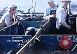 Image of Welders install piping in double bottom of Liberty ship in World War 2 California United States USA, 1942, second 17 stock footage video 65675025802
