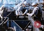 Image of Welders install piping in double bottom of Liberty ship in World War 2 California United States USA, 1942, second 23 stock footage video 65675025802