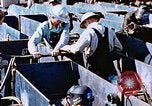 Image of Welders install piping in double bottom of Liberty ship in World War 2 California United States USA, 1942, second 31 stock footage video 65675025802