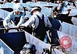 Image of Welders install piping in double bottom of Liberty ship in World War 2 California United States USA, 1942, second 34 stock footage video 65675025802