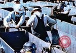 Image of Welders install piping in double bottom of Liberty ship in World War 2 California United States USA, 1942, second 38 stock footage video 65675025802