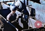 Image of Welders install piping in double bottom of Liberty ship in World War 2 California United States USA, 1942, second 43 stock footage video 65675025802