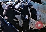 Image of Welders install piping in double bottom of Liberty ship in World War 2 California United States USA, 1942, second 44 stock footage video 65675025802