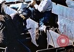 Image of Welders install piping in double bottom of Liberty ship in World War 2 California United States USA, 1942, second 49 stock footage video 65675025802