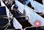 Image of Welders install piping in double bottom of Liberty ship in World War 2 California United States USA, 1942, second 55 stock footage video 65675025802