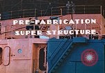 Image of Shipyard workers prefabricating Liberty Ship superstructure California United States USA, 1942, second 6 stock footage video 65675025803