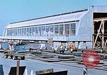 Image of Shipyard workers prefabricating Liberty Ship superstructure California United States USA, 1942, second 13 stock footage video 65675025803
