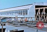 Image of Shipyard workers prefabricating Liberty Ship superstructure California United States USA, 1942, second 15 stock footage video 65675025803