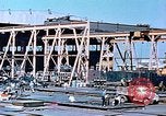 Image of Shipyard workers prefabricating Liberty Ship superstructure California United States USA, 1942, second 29 stock footage video 65675025803