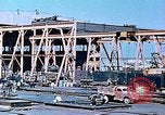 Image of Shipyard workers prefabricating Liberty Ship superstructure California United States USA, 1942, second 30 stock footage video 65675025803