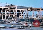 Image of Shipyard workers prefabricating Liberty Ship superstructure California United States USA, 1942, second 31 stock footage video 65675025803
