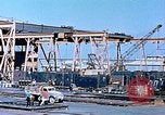 Image of Shipyard workers prefabricating Liberty Ship superstructure California United States USA, 1942, second 36 stock footage video 65675025803