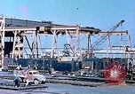 Image of Shipyard workers prefabricating Liberty Ship superstructure California United States USA, 1942, second 37 stock footage video 65675025803