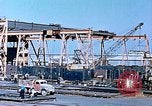 Image of Shipyard workers prefabricating Liberty Ship superstructure California United States USA, 1942, second 39 stock footage video 65675025803