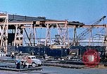 Image of Shipyard workers prefabricating Liberty Ship superstructure California United States USA, 1942, second 40 stock footage video 65675025803