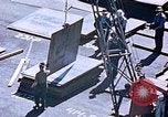 Image of Shipyard workers prefabricating Liberty Ship superstructure California United States USA, 1942, second 54 stock footage video 65675025803