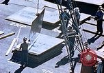 Image of Shipyard workers prefabricating Liberty Ship superstructure California United States USA, 1942, second 55 stock footage video 65675025803