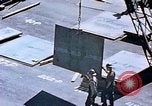 Image of Shipyard workers prefabricating Liberty Ship superstructure California United States USA, 1942, second 60 stock footage video 65675025803