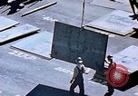 Image of Shipyard workers prefabricating Liberty Ship superstructure California United States USA, 1942, second 61 stock footage video 65675025803